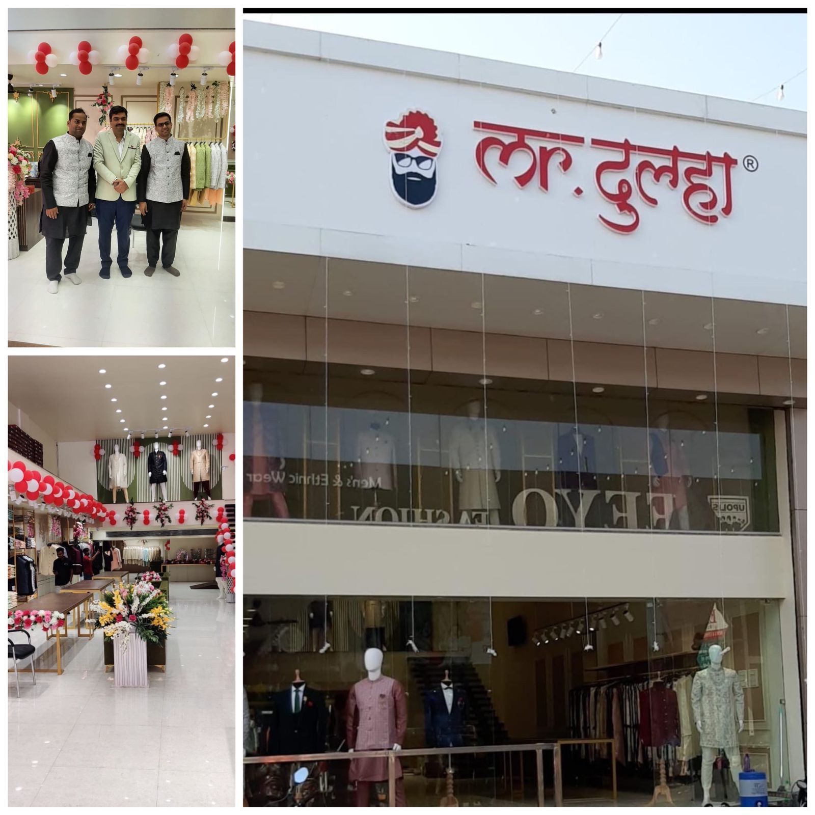 Famous brand Mr.Dulha Grand Inauguration of Showroom in Amravati, Maharashtra